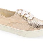 Toms NWT  Cordones Cupsole Sneaker GOLD Photo 0