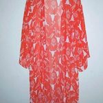 Giddy Up Glamour  OS Cowgirl Western Longhorn Duster Coral Photo 0