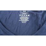 wiwi Womens Navy Bamboo V Neck Long Sleeve Tunic Dress Small Blue Size undefined Photo 5