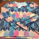 EXCLUSIVE ladies blouse XL Blue Photo 4