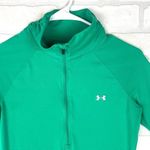Under Armour  Womens XS Green AllSeasonGear Half‎ Zip Pullover Top Photo 3