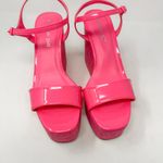 Madden Girl New  Theo-C Pink Wedge Heel Platform Sandals size 7.5 Photo 4