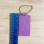 Coach Keychain  Limited Edition Bag Charm Logo Gold Chain Hawaii Stamp Large Size Photo 5