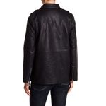 BCBGeneration NEW Long Faux Leather Asymmetrical Zip Moto Jacket size S Photo 1