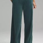 Lululemon NWT Scuba MR Wide-Leg Pant Velvet Cord, Size 14, Inseam 32” Photo 0