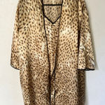secret treasures  Animal Print slip and robe size XL Photo 0