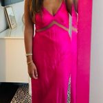 Cami NYC Silk Pink Dress Photo 4