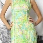 Lilly Pulitzer {2} NWT Fryer Shift Dress Elephant Ears Print Photo 0
