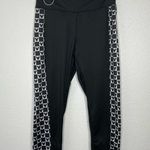 Disney  Our Universe Black Mickey Head Crop Leggings size S Photo 0