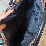 Vera Bradley Vibrant Paisley Tote Bag with Leather Trim Photo 9