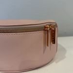 Monat Pink Circle Top Handle Cosmetic Toiletry Bag Photo 3