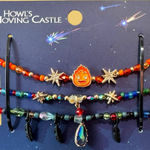 Her Universe Studio Ghibli Howl's Moving Castle Calcifer & Howl Bead Bracelet Set Photo 0