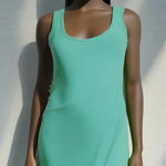 Hanna Andersson Dress Woman's Size XS Kelly Green Sleeveless A Photo 0