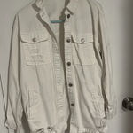 Divided White jean jacket Photo 0