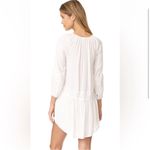 Joie  Pauletta Porcelain White Long Sleeve Dress Tie Lace Boho Bride Crochet Photo 4