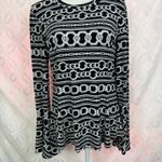 Joseph Ribkoff  Link Print Peplum Bell Sleeve Blouse Size‎ 10 Photo 4