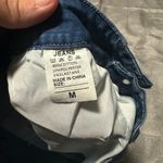 Stars Blue Distressed Jean Shorts Size M Photo 2