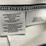 Anne Klein Cotton Blend Pencil Skirt Black White Striped Zip Pockets Womens 6 Photo 11