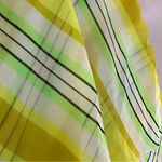 Christopher John Rogers Target Womens Size 0 Yellow Striped Flowy Bright Dress Photo 1