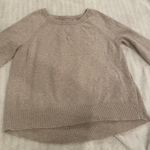 Banana Republic sweater size XS. Beautiful gold shimmer w ribbed edge & detail Photo 1