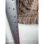 Free People Pants Womens Brown White Light at Sunrise Crop Drawstring Size 6 Photo 9