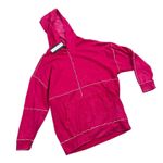Wild Fable Women's Magenta Pink Seamed Hooded Sweatshirt - Size Medium - NWT Photo 0
