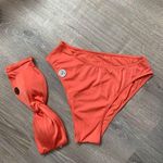 Rush NWT  Peach High Waist Bikin Photo 0