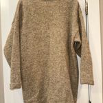 Woolrich Vtg  button down collared long tan wool cardigan Large Photo 1