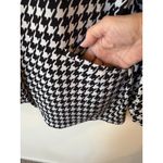Susan Graver Houndstooth Single Breasted Tunic Blazer Black Women's Size XLP Photo 2