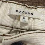 PacSun beige tan utility cargo shorts Photo 1