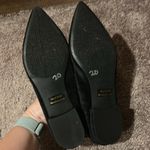 Unisa  Lexha pointed toe pearl & gem detail black velvet flat Photo 4