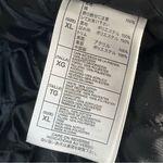 Disney World Sz XL Frontierland Western Black Corduroy Jacket Faux Fur Trim Photo 11