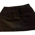 Forever 21 Women 5 Button Closure Pocket Medium Black Short Skirt Sku 3137 Photo 1