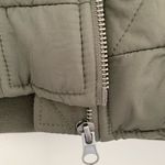 Thread & Supply Olive Green Quilted Bomber Jacket Women Size Extra Small NEW XS Photo 5