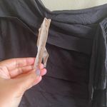 Anthropologie  BAILEY 44 ONE SHOULDER RUFFLE‎ TIERED BLACK TOP BLOUSE WOMENS SZ M Photo 1