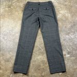 Loft  Deep brown dress pants with green and teal plaid
Size: 2 Photo 3