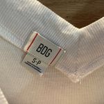 BDG Urban Outfitters  Shannen Off The Shoulder Long Sleeve White size Small Photo 4