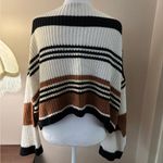 SheIn Multicolor Striped Knit Sweater Size S Photo 7