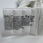 Bali Comfortflex Fit Molded Foam Cup Bra White Triple Hook Cool Comfort Size 2XL Photo 7