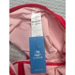 Cupshe Red One Piece Swimsuit Cutout Tie Back Women's Swimwear size S Photo 3