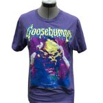 Vintage Goosebumps “If Looks Could Kill” Purple Graphic Tee Unisex Size Small Photo 1