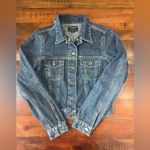 American Eagle Outfitters Denim Jean Jacket Women’s Small Blue 100% Cotton Photo 0