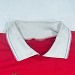 Vintage Teddy Bear‎ Sweatshirt Collared Neck Whimsical Honey Bear Graphics XXL Red Photo 2