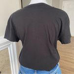 Diesel Black Sequin Chevron T-Shirt Women’s Size M Casual Graphic Tee Photo 5