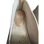 Eileen Fisher Size 7 Espadrille Flats Shoes Beige Woven Women's Lightweight 53-7 Photo 2