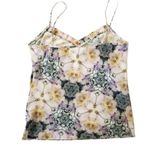 Ted Baker Cynaria Scallop Edge Cami Orchid Floral Kaleidoscope Print Medium NWOT Photo 3