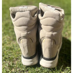 Isabel Marant Women’s Balskee High-Top Leather Wedge Sneakers Beige Suede EU 38 Photo 4