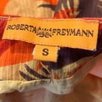 Roberta Freymann  Women’s Multicolor Print Cap Sleeve Sheath Dress Size S Photo 2