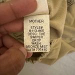 Mother‎ The Swiper Crop Top Bronze Mist Tan Size Small Elastic Band Sleeveless Photo 7