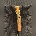 Marciano New Black  Shirt with Gold Zipper Large Photo 2